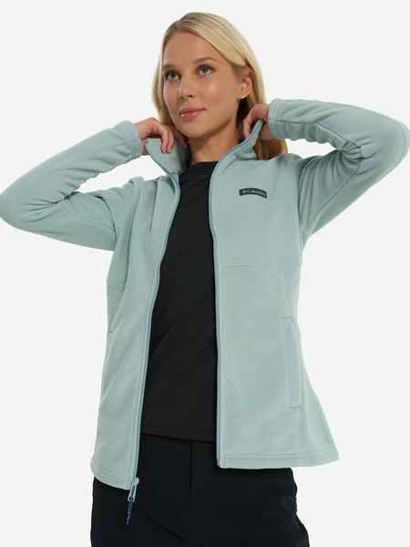 Джемпер флисовый женский Columbia Basin Trail III Full Zip, голубой, арт. 1938041clb-461