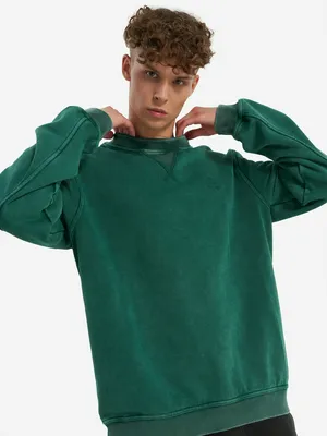 Свитшот мужской Champion, зеленый, арт. 221572c0k-gs584