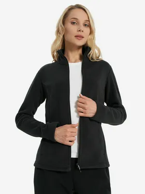 Джемпер флисовый женский, черный, арт. 139206