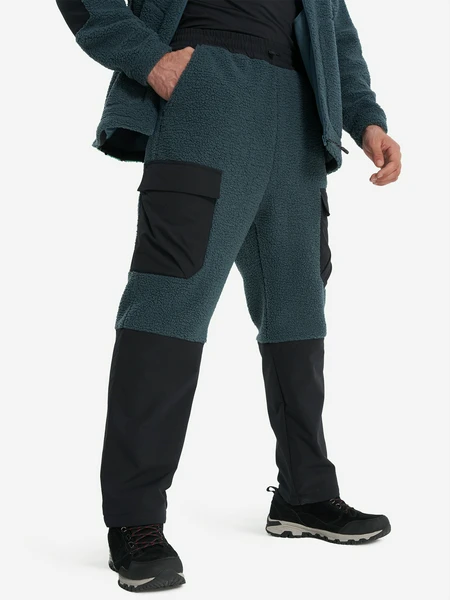 Брюки флисовые мужские Northland, зеленый, арт. 27836