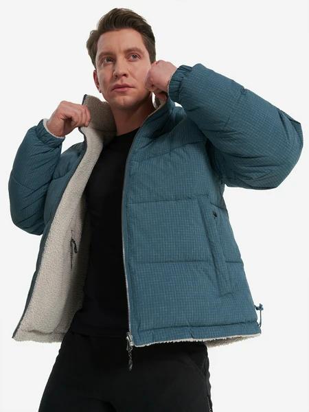 Пуховик двусторонний мужской Northland, зеленый, арт. 27845