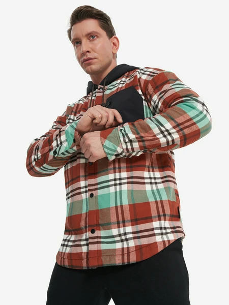 Рубашка мужская Northland, красный, арт. 27848