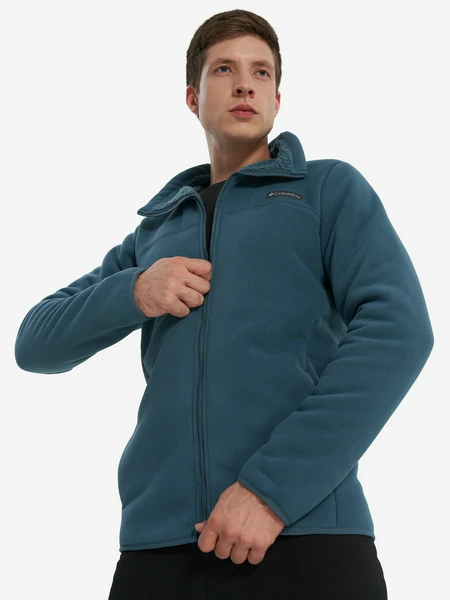 Джемпер флисовый мужской Columbia Winter Pass Full Zip, голубой, арт. 1909124clb-429