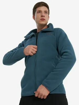 Джемпер флисовый мужской Columbia Winter Pass Full Zip, голубой, арт. 1909124CLB-429