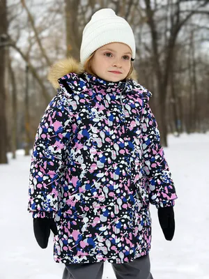 Куртка утепленная для девочек Lassie Urheilu, черный, арт. 72105324SML10-9990