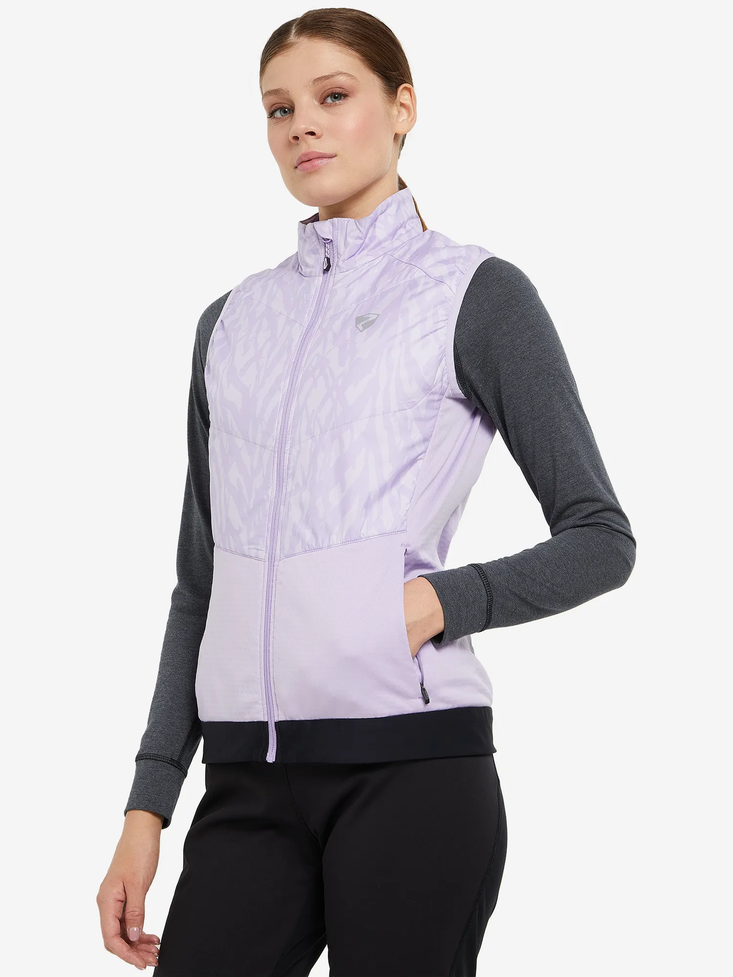 Жилет утепленный женский Ziener Nanja, фиолетовый, арт. 234171_smznr-433