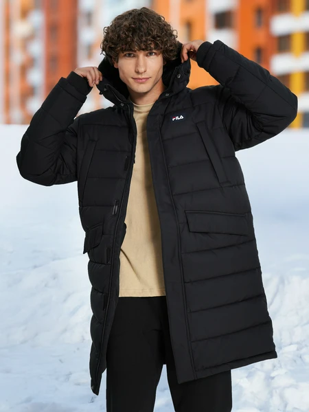 Пуховик мужской FILA, черный, арт. 136676fla-99