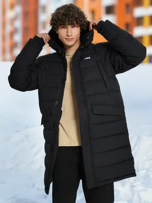 Пуховик мужской FILA, черный, арт. 136676FLA-99