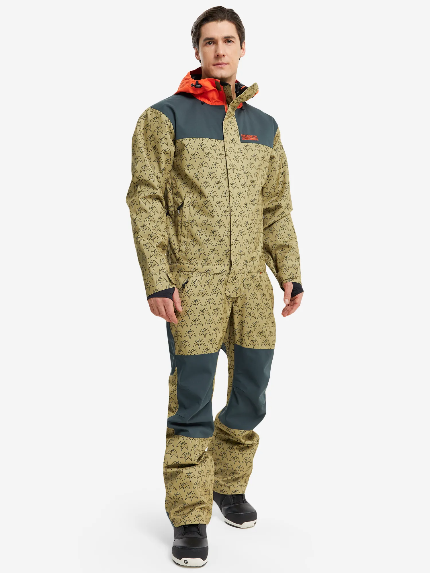 Комбинезон мужской Airblaster Stretch Freedom, бежевый, арт. ab24ms1_030a36-tat