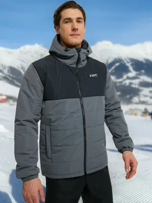 Куртка утепленная Airblaster Puffin, серый, арт. AB24MLFJ_201A36-SHA