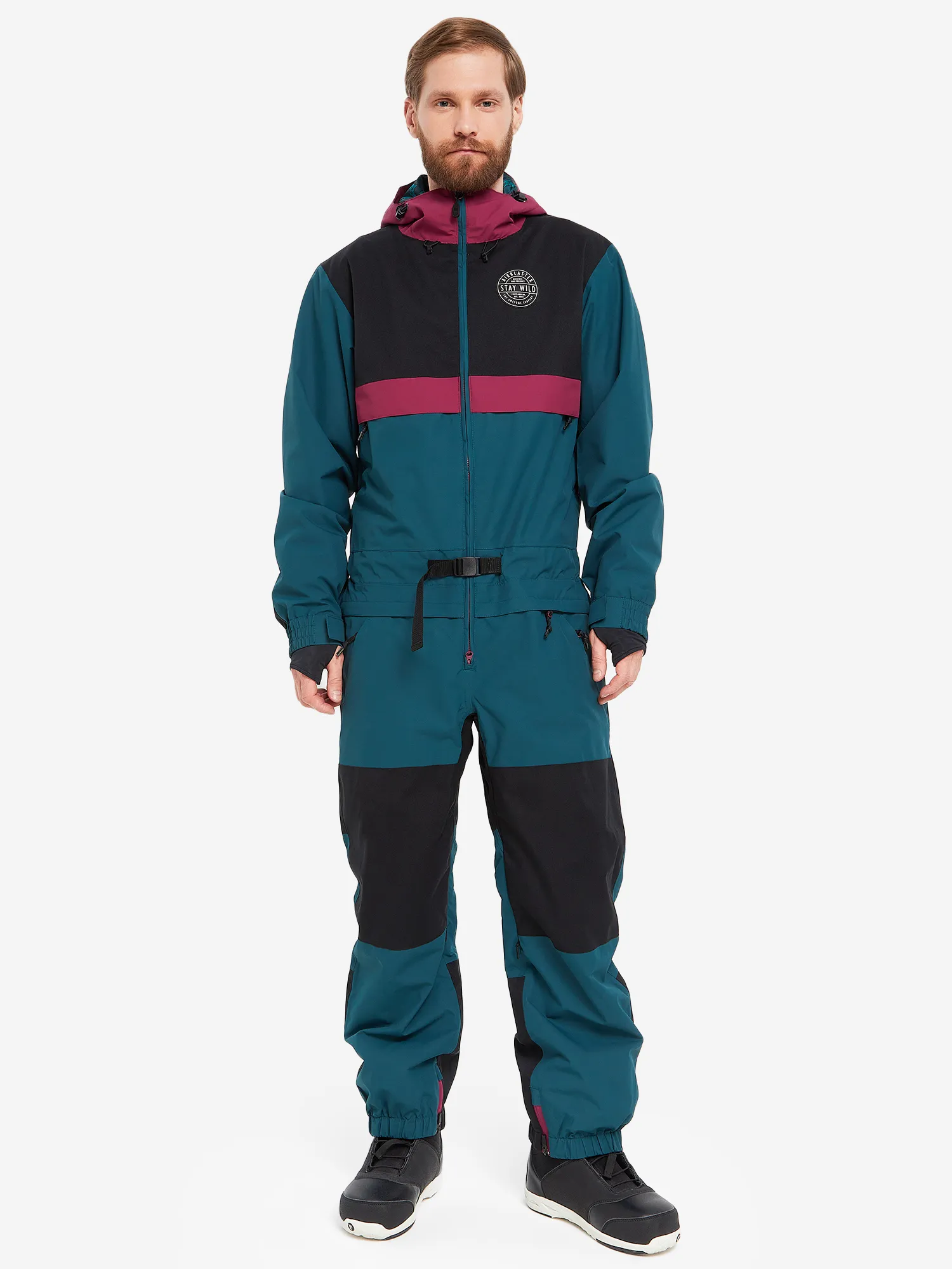 Комбинезон Airblaster Kook, зеленый, арт. ab24ms1_212a36-spu