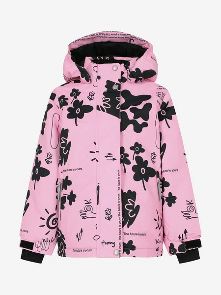 Куртка утепленная для девочек Oldos, розовый, арт. awa25jkg113o1k-pink