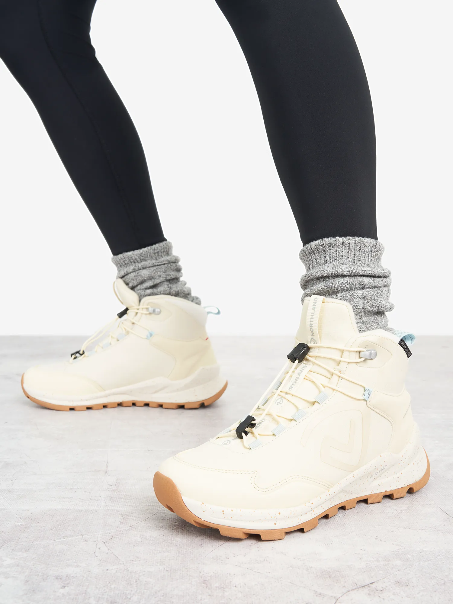 Ботинки утепленные женские Northland Tarrenz Nylon, бежевый, арт. 115593n16-t1