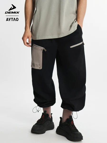 Брюки мужские оверсайз Demix x AYTΛO, черный, арт. 139103dmx-99