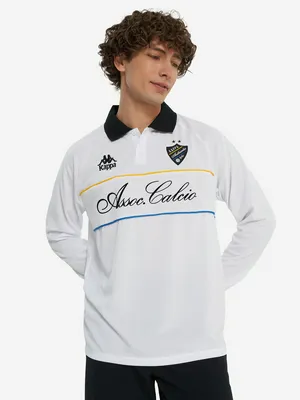 Поло с длинным рукавом Kappa, белый, арт. 321Y3QWKAP-R12