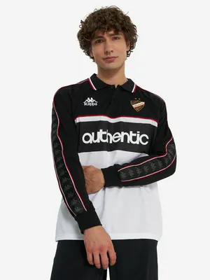 Поло с длинным рукавом Kappa, черный, арт. 371Z4CWKAP-R30