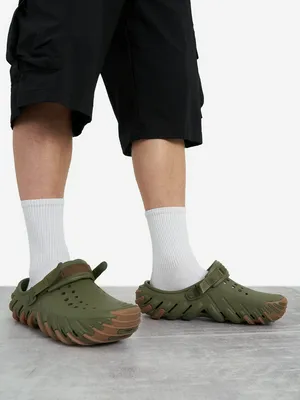 Сабо Crocs Echo Gum, зеленый, арт. 211675C1G-309