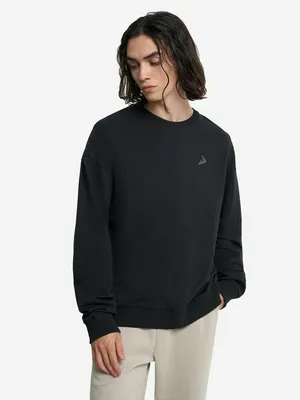 Свитшот оверсайз Demix, черный, арт. 125176DMX-99