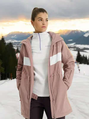 Утепленная женская куртка Glissade, коричневый, арт. 131713