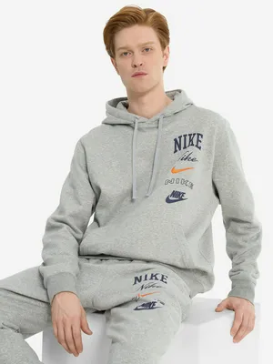 Худи мужское Nike Club, серый, арт. FN2634N06-063