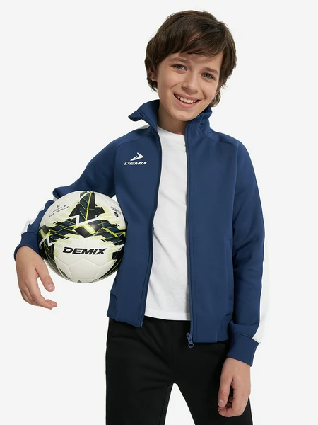 Толстовка для мальчиков Demix Playmaker, синий, арт. 140869dmx-mw