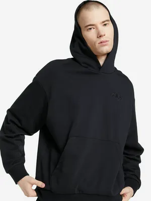 Худи мужское оверсайз FILA, черный, арт. 125557FLA-99