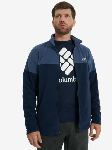 Джемпер флисовый мужской Columbia Basin Trail III Full Zip, синий, арт. 1907753clb-465