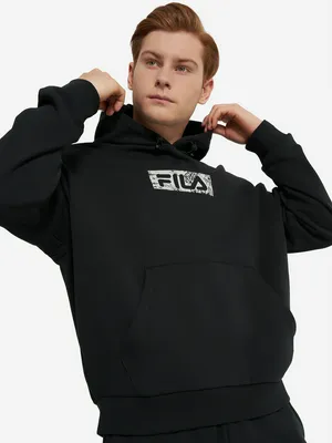Худи мужское оверсайз FILA, черный, арт. 136843FLA-99