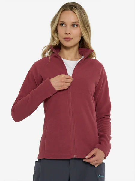 Джемпер флисовый женский, красный, арт. 130763out-82