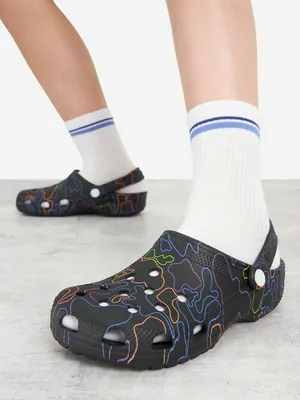 Сабо для мальчиков Crocs, черный, арт. 211585C1G-0C4