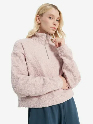 Джемпер флисовый женский оверсайз Kappa, розовый, арт. 136971KAP-80