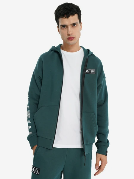 Толстовка мужская оверсайз Kappa, зеленый, арт. 136977kap-n4
