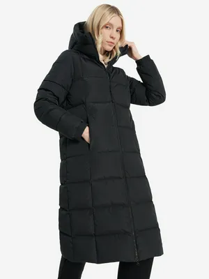 Пальто пуховое женское, черный, арт. 137671KAP-99