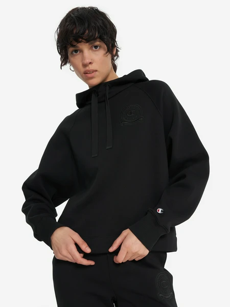 Худи женское Champion, черный, арт. 118582c0k-kk001
