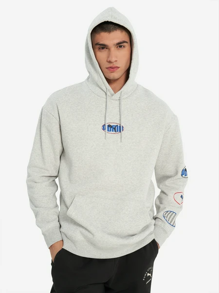 Худи PUMA Ess Logo Lab Execution, серый, арт. 28181