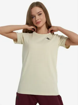 Футболка женская Kappa, белый, арт. 351W34WKAP-855