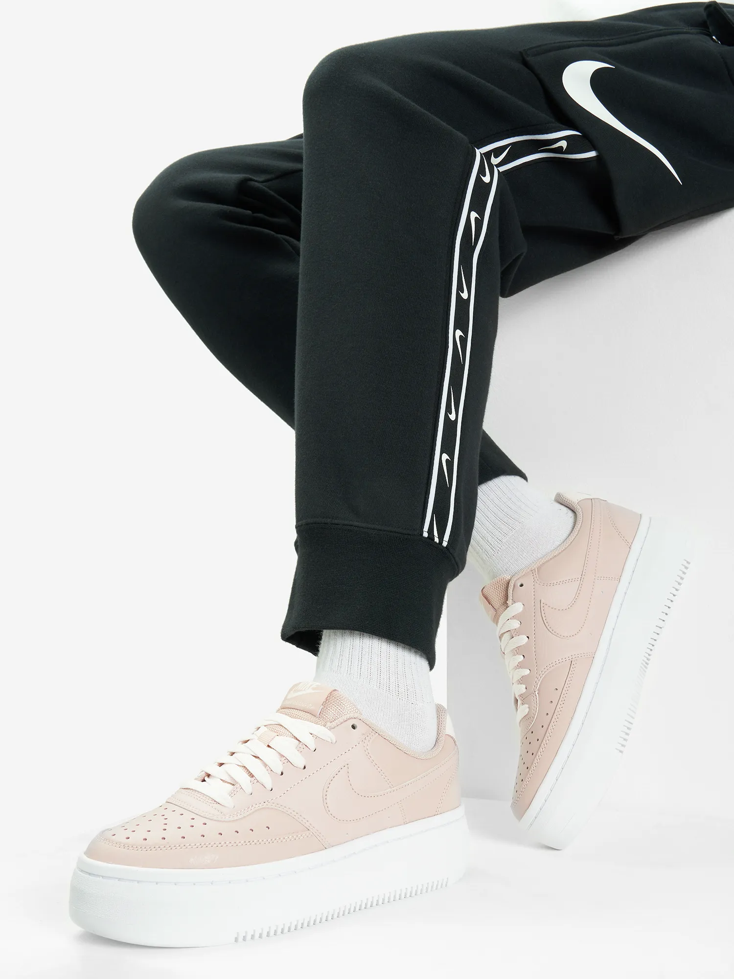 Кеды Nike Court Vision Alta, розовый, арт. dm0113n06-600