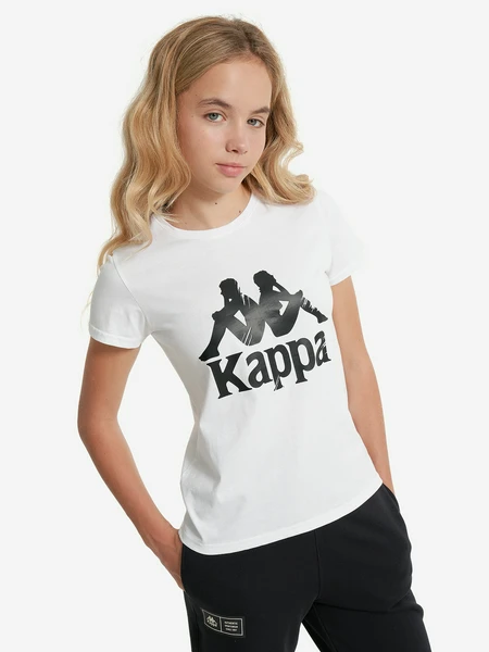 Футболка для девочек Kappa, белый, арт. 137573kap-00