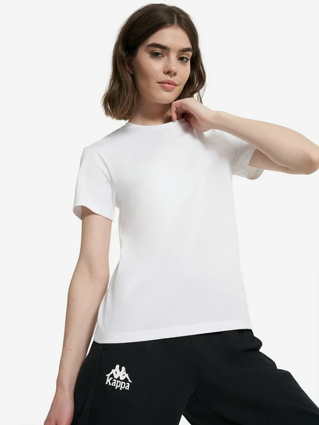 Футболка женская Kappa, белый, арт. 137097kap-00
