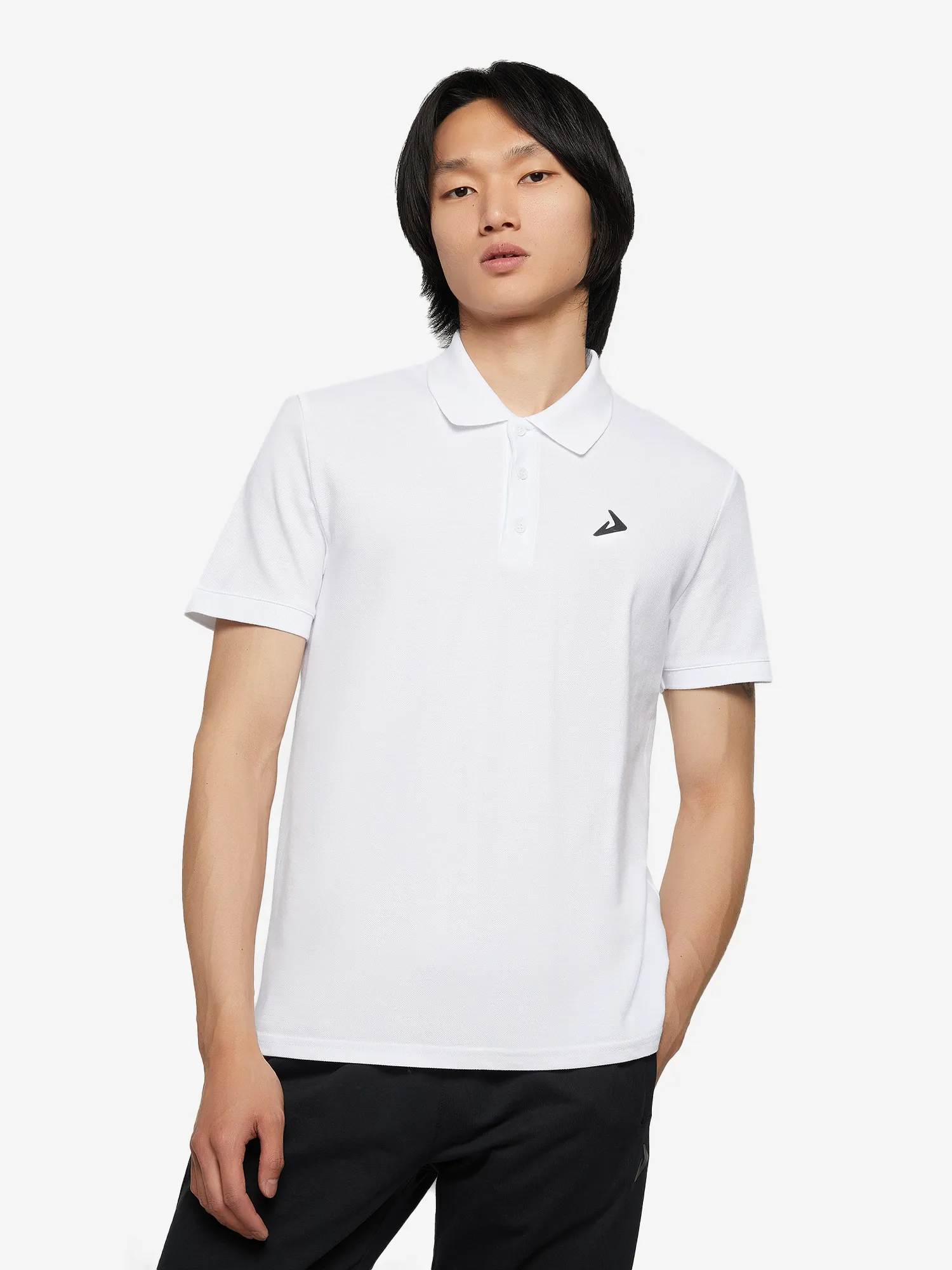 Мужское поло Demix, белый, арт. 125274dmx-00