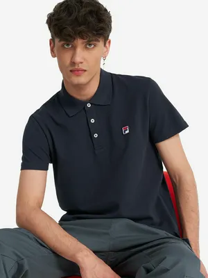 Поло мужское FILA Essentials, синий, арт. 129390FLA-Z4