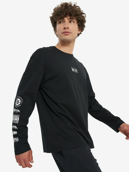Лонгслив Kappa, черный, арт. 139087kap-99