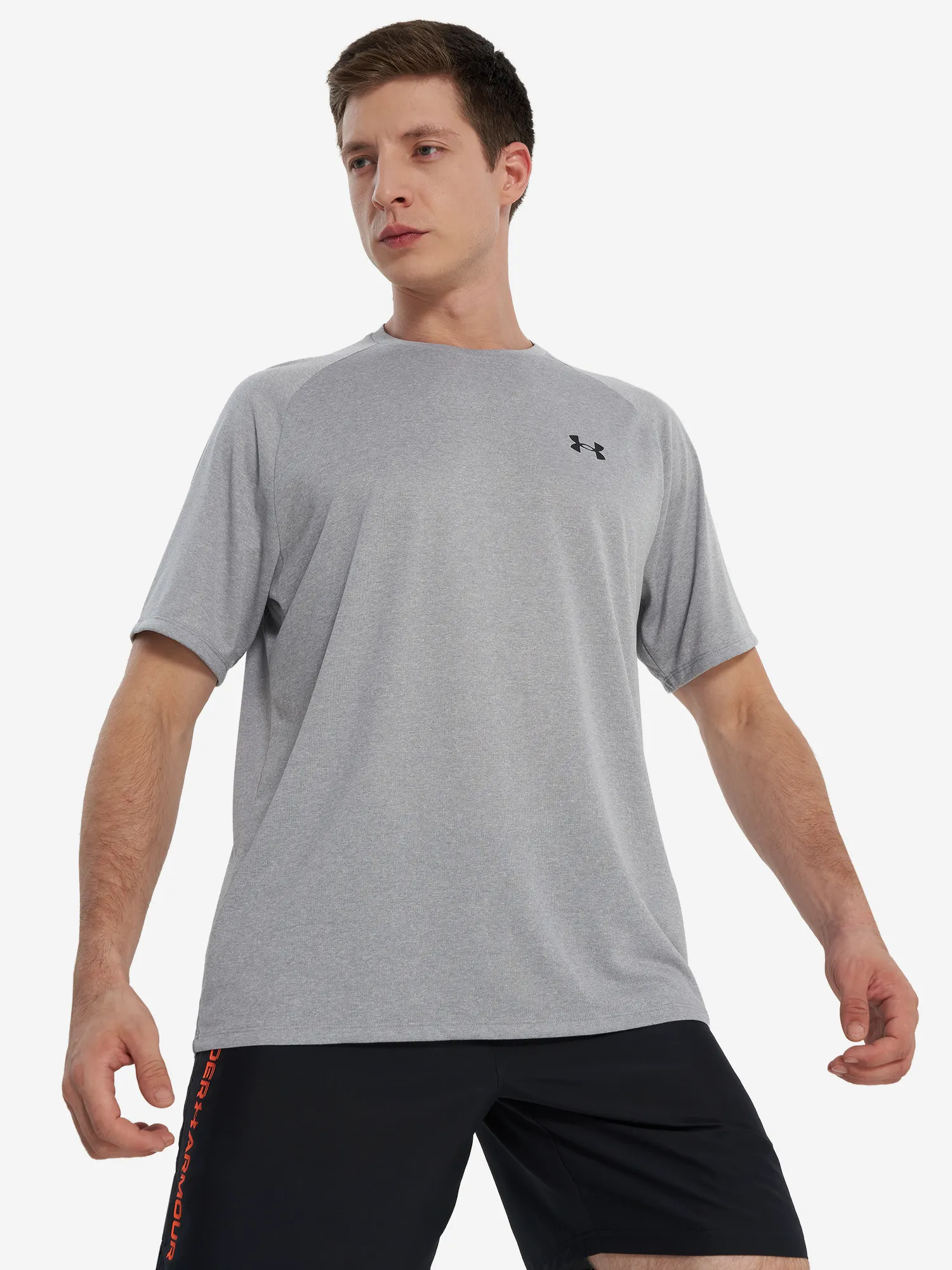 Футболка Under Armour Tech 2.0, серый, арт. 1326413u0f-036