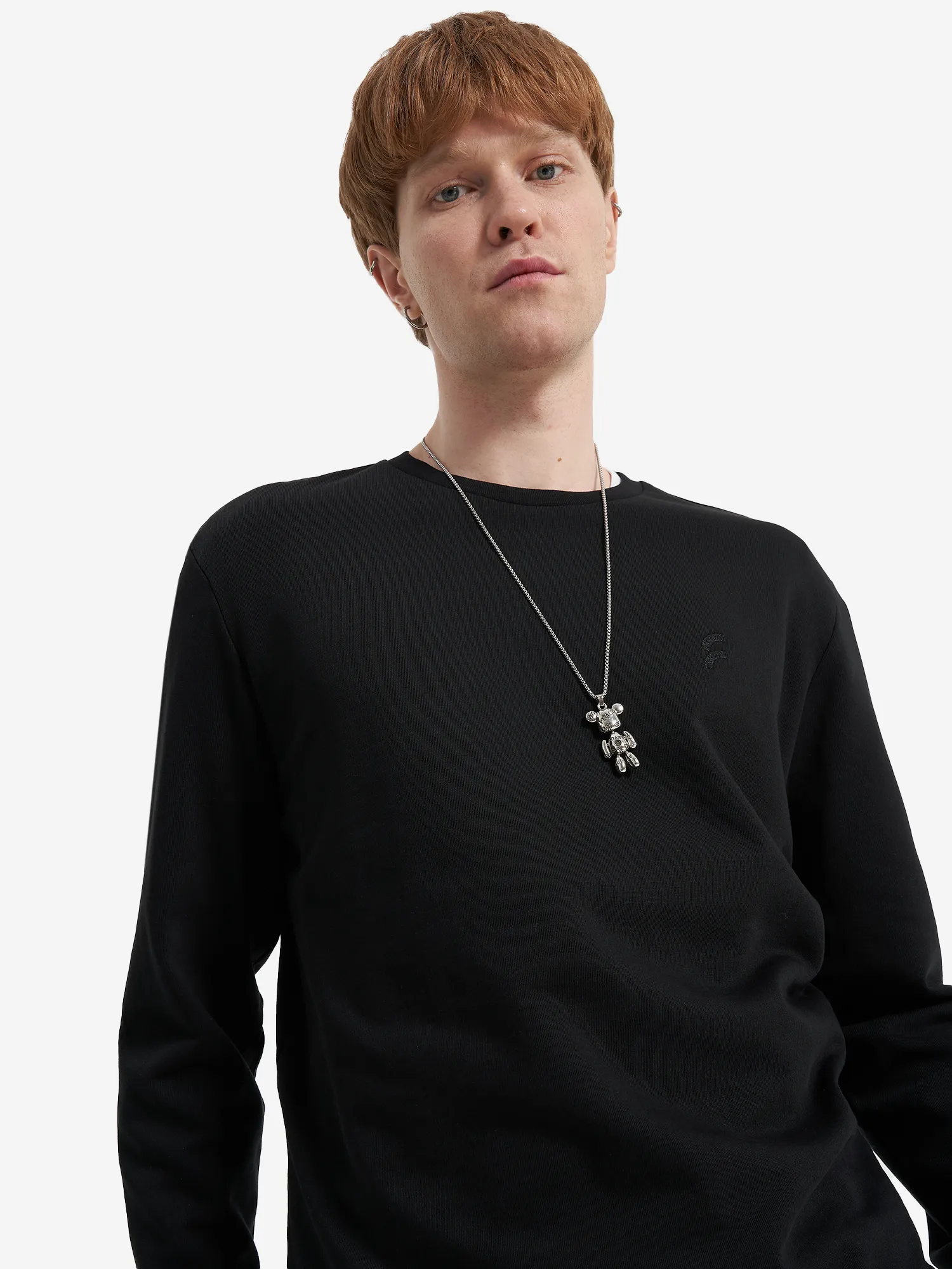 Свитшот мужской Freddy, черный, арт. 01f0552f0g-001