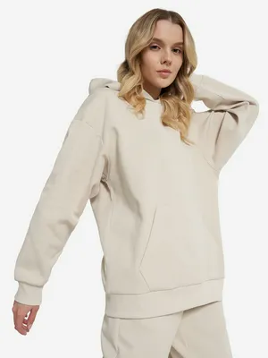 Худи женское оверсайз Demix, бежевый, арт. 125179DMX-60