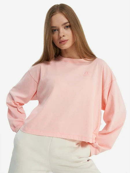 Свитшот женский Champion, розовый, арт. 118165c0k-ps212