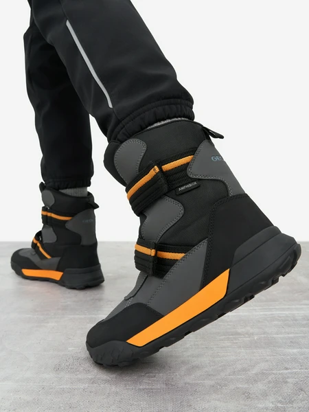 Сапоги Geox Trekkyup утепленные, серый, арт. 28356