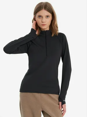 Джемпер Mountain Hardwear Crater Lake Heavyweight Half Zip, черный, арт. 2129581MHW-010