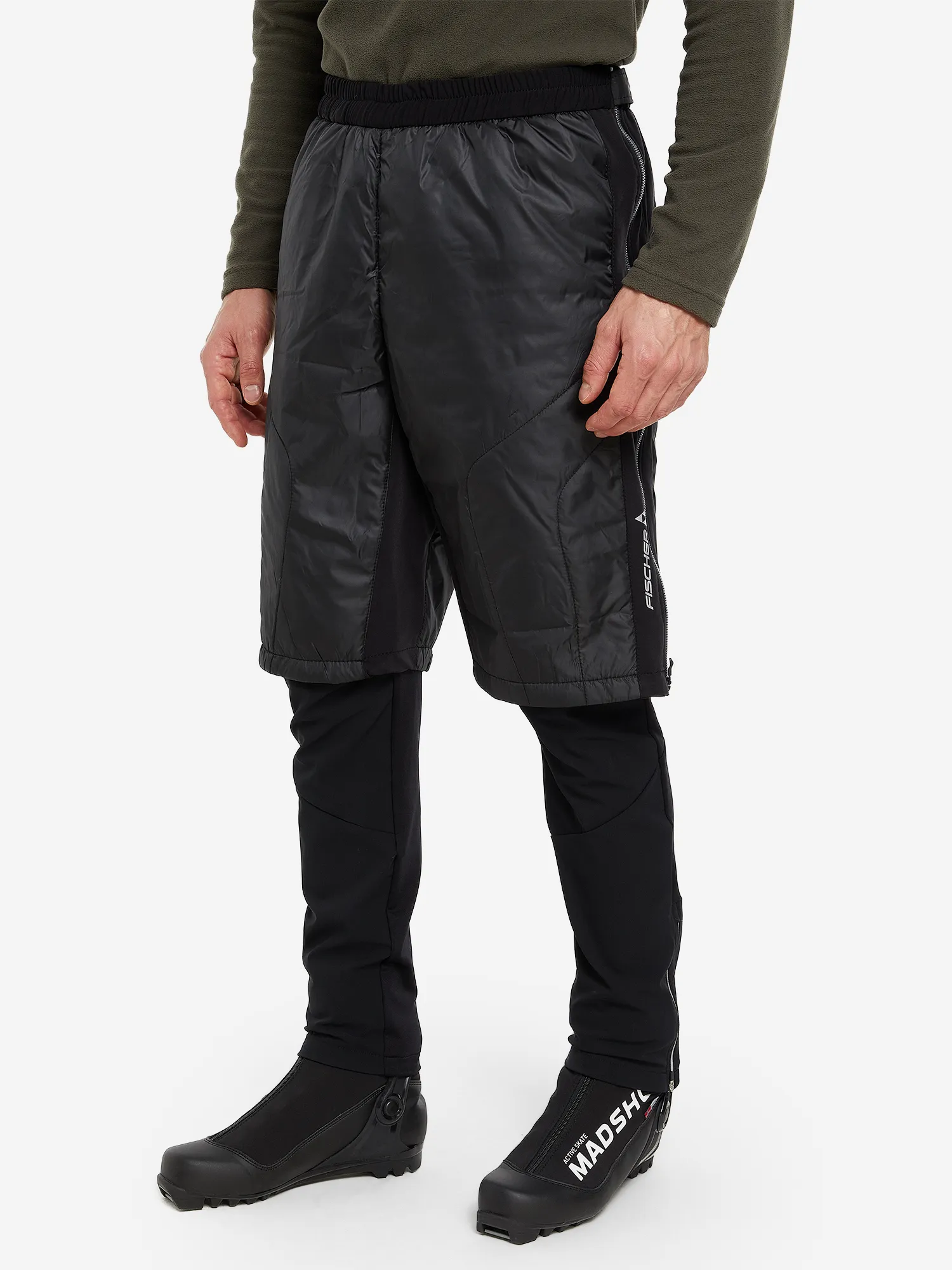 Шорты утепленные мужские Fischer, черный, арт. gr8247f06-100