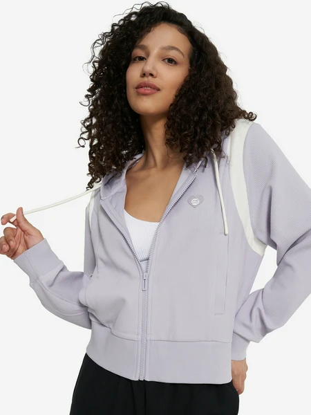 Худи женское Li-Ning, фиолетовый, арт. awdu602-2fl1o-.